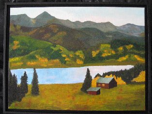 peinture de Josette Bude Laurent